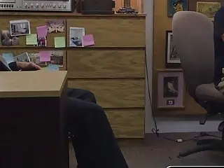 Pawn shop visit turns into ass fuck for a desperate straight guy